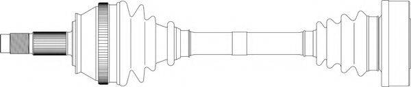 GENERAL RICAMBI AR3057 Приводний вал