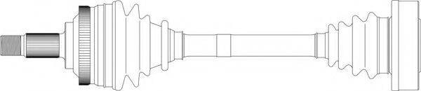 GENERAL RICAMBI AR3061 Приводний вал