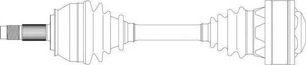 GENERAL RICAMBI AR3081 Приводний вал
