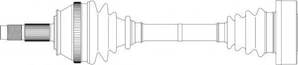 GENERAL RICAMBI FI3094 Приводний вал