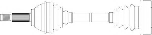 GENERAL RICAMBI FI3271 Приводний вал