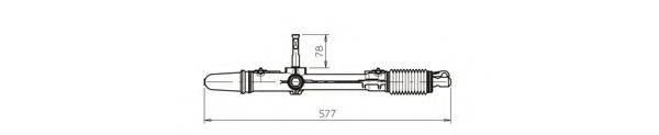 GENERAL RICAMBI CI4041 Рульовий механізм