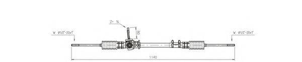 GENERAL RICAMBI FO4005 Рульовий механізм