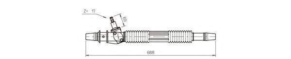 GENERAL RICAMBI LA4001 Рульовий механізм