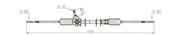 GENERAL RICAMBI SK4002 Рульовий механізм