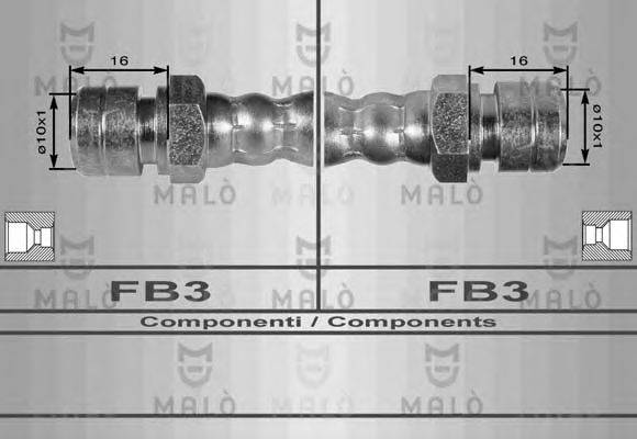 MALO 8240 Гальмівний шланг