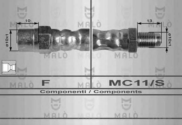 MALO 8248 Гальмівний шланг