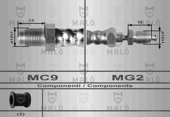 MALO 8491 Шланг зчеплення