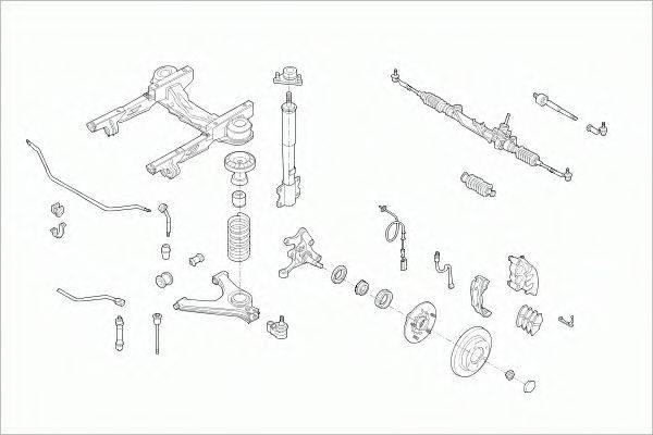 SACHS FORDTRANSFS002 Рульове управління; Підвіска колеса