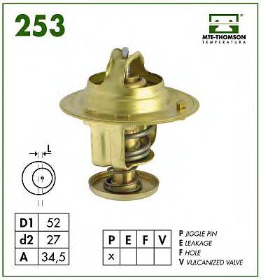 MTE-THOMSON 25388 Термостат, охолоджуюча рідина