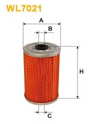 WIX FILTERS WL7021 Масляний фільтр