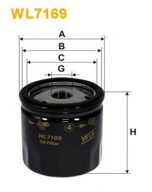 WIX FILTERS WL7169 Масляний фільтр