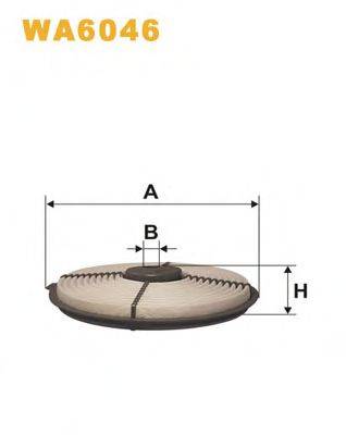 WIX FILTERS WA6046 Повітряний фільтр