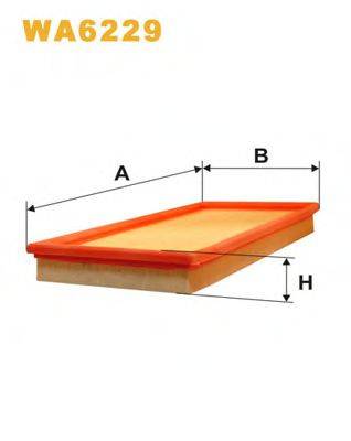 WIX FILTERS WA6229 Повітряний фільтр