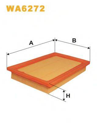 WIX FILTERS WA6272 Повітряний фільтр