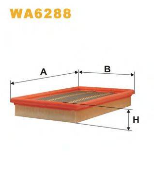 WIX FILTERS WA6288 Повітряний фільтр