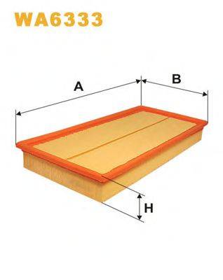 WIX FILTERS WA6333 Повітряний фільтр