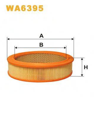 WIX FILTERS WA6395 Повітряний фільтр