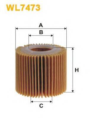 WIX FILTERS WL7473 Масляний фільтр