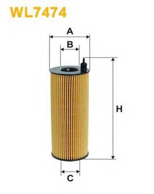 WIX FILTERS WL7474 Масляний фільтр