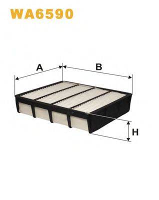 WIX FILTERS WA6590 Повітряний фільтр