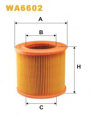 WIX FILTERS WA6602 Повітряний фільтр