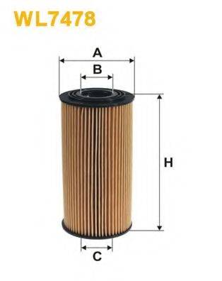 WIX FILTERS WL7478 Масляний фільтр