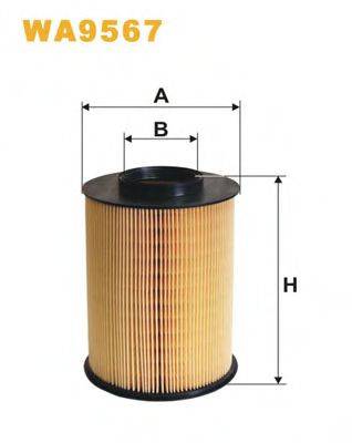 WIX FILTERS WA9567 Повітряний фільтр