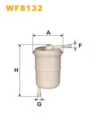 WIX FILTERS WF8132 Паливний фільтр