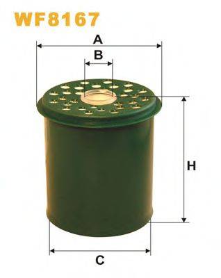 WIX FILTERS WF8167 Паливний фільтр