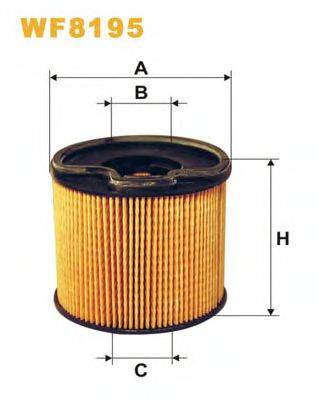 WIX FILTERS WF8195 Паливний фільтр