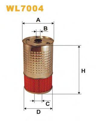 WIX FILTERS WL7004 Масляний фільтр