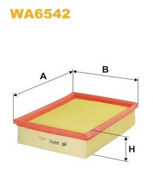 WIX FILTERS WA6542 Повітряний фільтр