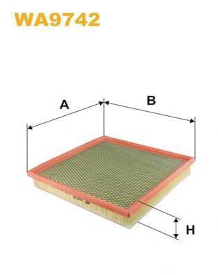 WIX FILTERS WA9742 Повітряний фільтр