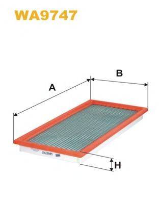 WIX FILTERS WA9747 Повітряний фільтр