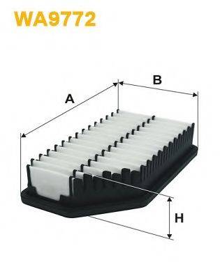 WIX FILTERS WA9772 Повітряний фільтр