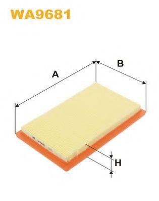 WIX FILTERS WA9681 Повітряний фільтр