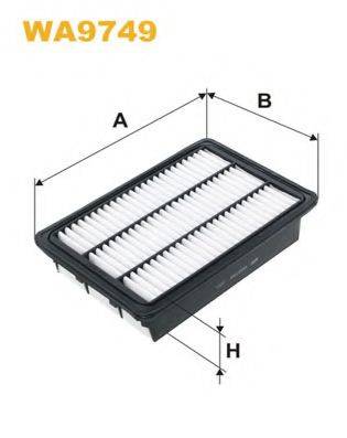 WIX FILTERS WA9749 Повітряний фільтр