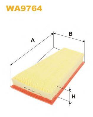 WIX FILTERS WA9764 Повітряний фільтр