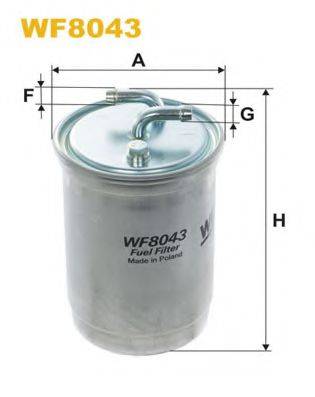 WIX FILTERS WF8043 Паливний фільтр