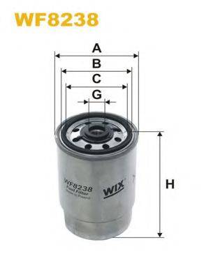 WIX FILTERS WF8238 Паливний фільтр