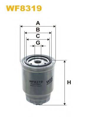 WIX FILTERS WF8319 Паливний фільтр