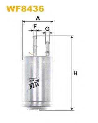 WIX FILTERS WF8436 Паливний фільтр