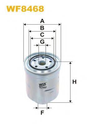 WIX FILTERS WF8468 Паливний фільтр