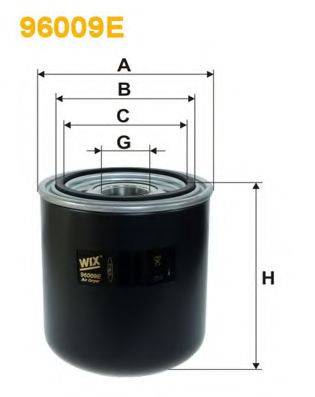 WIX FILTERS 96009E Осушувач повітря, пневматична система