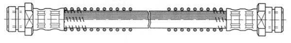 CEF 510153 Гальмівний шланг