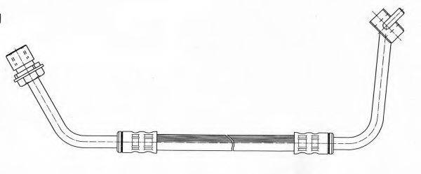 CEF 510545 Гальмівний шланг