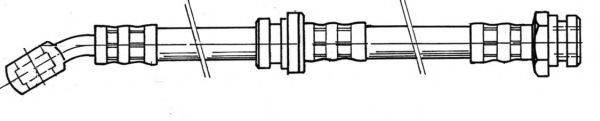 CEF 510948 Гальмівний шланг