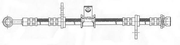 CEF 511449 Гальмівний шланг