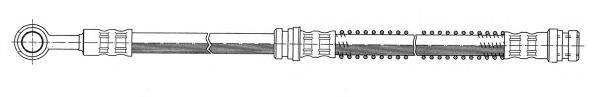 CEF 511493 Гальмівний шланг